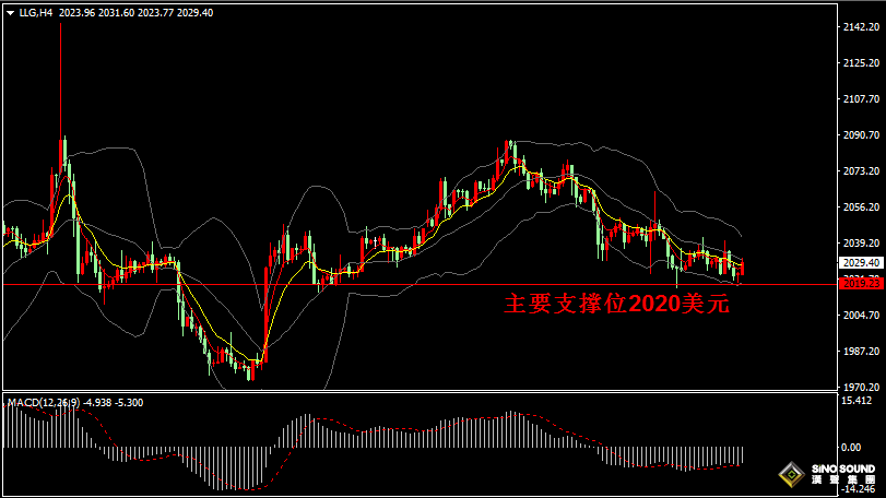漢聲張新才:[1月11日早評]今晚公佈美國CPI數據，估計日內金價整理為主