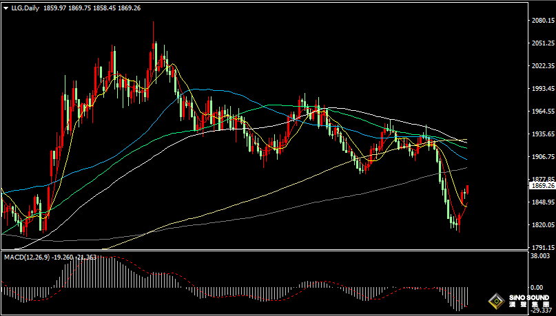 漢聲張新才:[10月11日晚評]關注美聯儲紀要影響，金價或會迎來一波漲勢