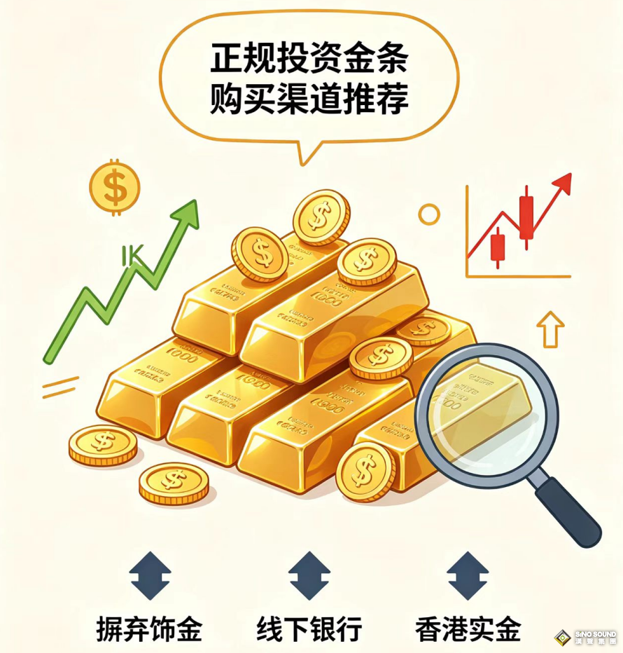 正規投資金條購買管道推薦