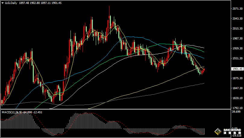 漢聲張新才:[8月23日早評]美聯儲內部共識出現裂痕，昨日美元和黃金同步上漲