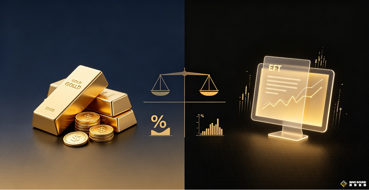 實物黃金和黃金etf哪個有投資價值