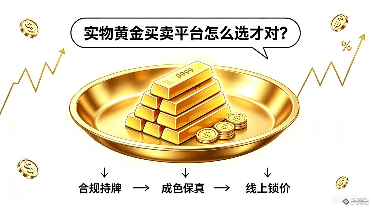 實物黃金買賣平台怎麼選才對？