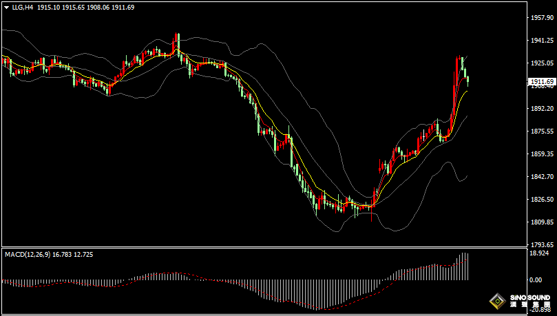 漢聲張新才:[10月16日晚評]加沙南部暫時停火，金價高位回落調整