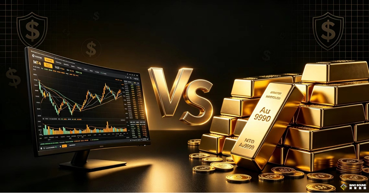 投資金條和現貨黃金區別對比